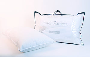 The Mayfair | Duck Feather & Down Pillow | Luxury Hotel Quality Pillow | Medium to Firm | Handmade in Britain