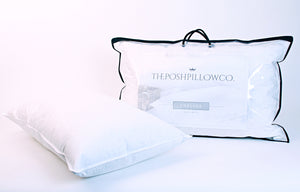 The Chelsea | Duck Feather & Down Pillow | Luxury Hotel Quality Pillow | Medium to Firm | Handmade in Britain